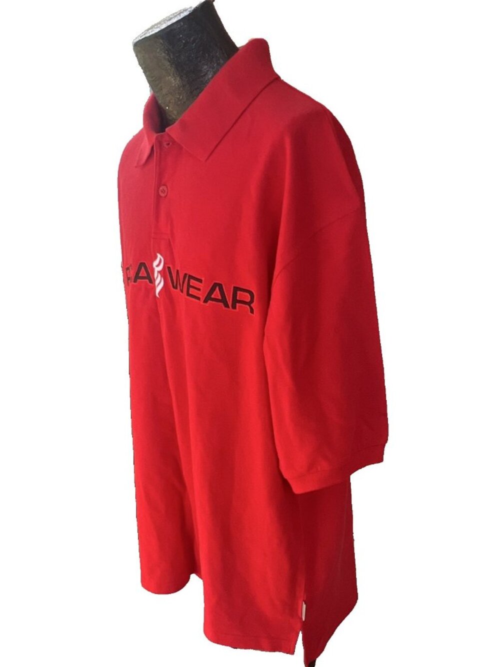 Vintage Rocawear Mens XL Red Embroidered Short Sleeve Polo Shirt Y2K - Picture 4 of 7